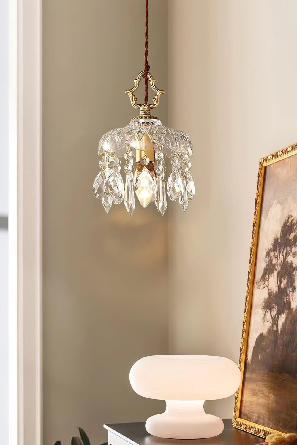 Vintage Chandelier Pendant Light | Dining Table Kitchen Hallway