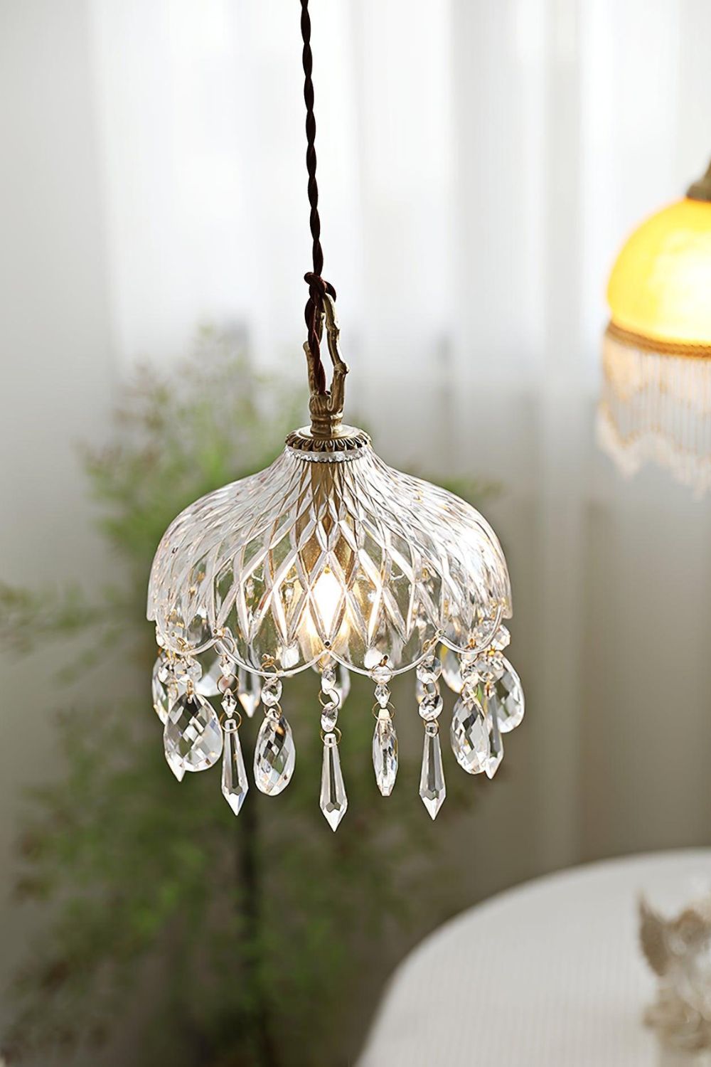 Vintage Chandelier Pendant Light | Dining Table Kitchen Hallway