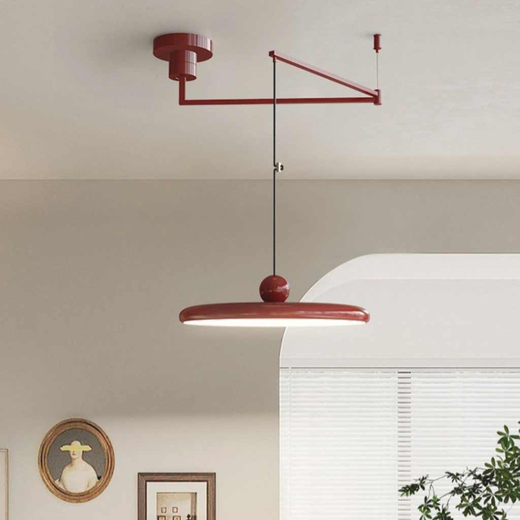 Adjustable Arm Pendant Light | Dimmable Ceiling Lighting