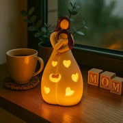 Mother And Child Table Lamp | Warm Ambient Night Light