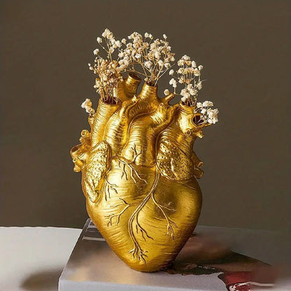 Heart Shaped Vase | Decorative Flower Holder