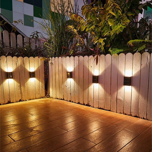 Outdoor Solar Powered Wall Lamps | Energy Efficient for Patio