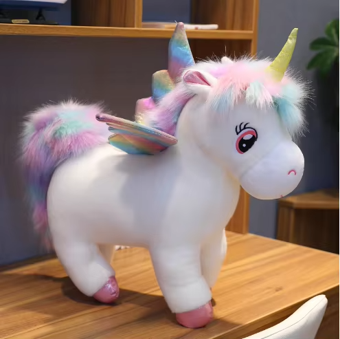 Unicorn Plush Toy | Large Soft Cuddly Stuffed Animal For Kids