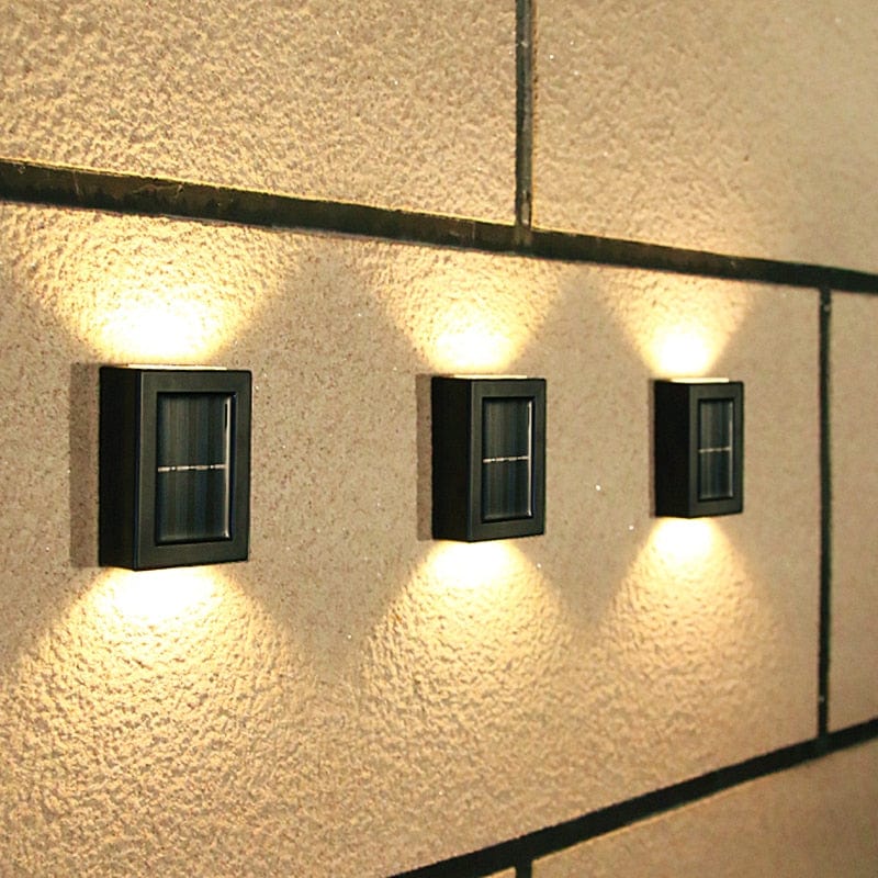 Outdoor Solar Powered Wall Lamps | Energy Efficient for Patio