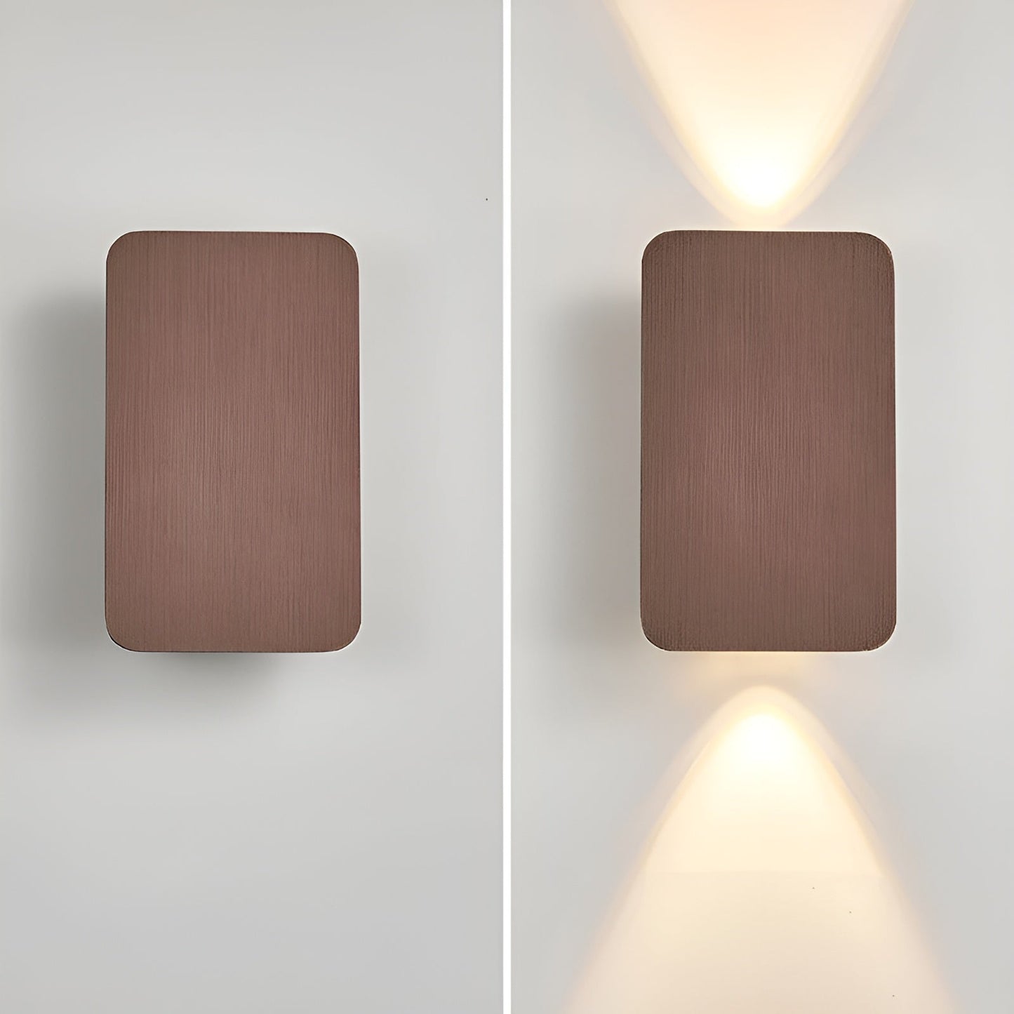 Elegant LED Wall Light | Up & Down Minimalistic Design for Home