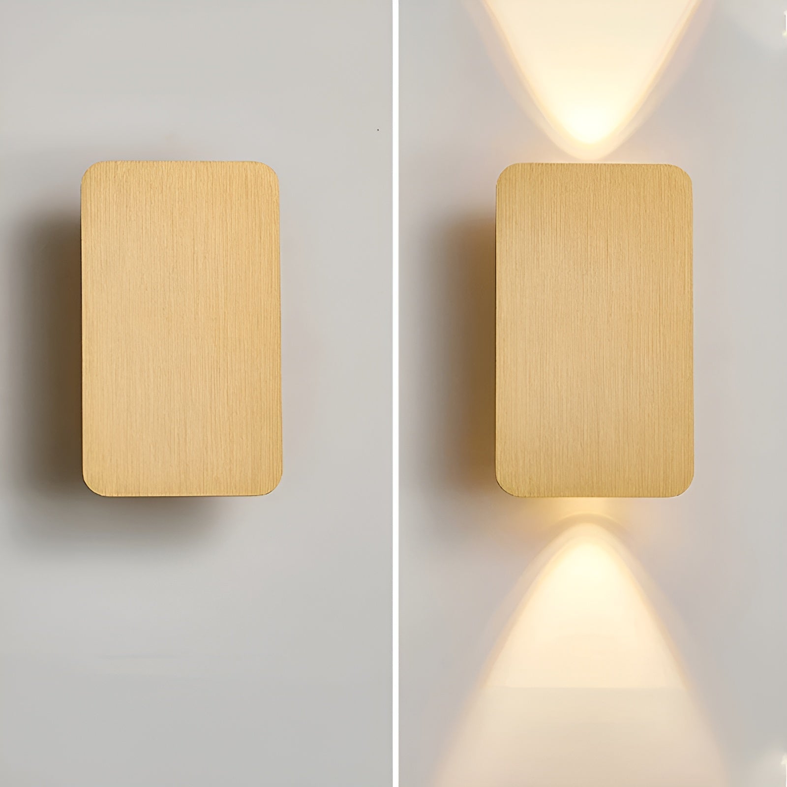 Elegant LED Wall Light | Up & Down Minimalistic Design for Home