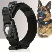 Dog Collar with Tracker Holder | Adjustable for Medium and Large Dogs