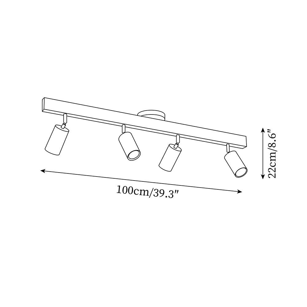 Ceiling Spotlight Bar Light | LED Adjustable Spots