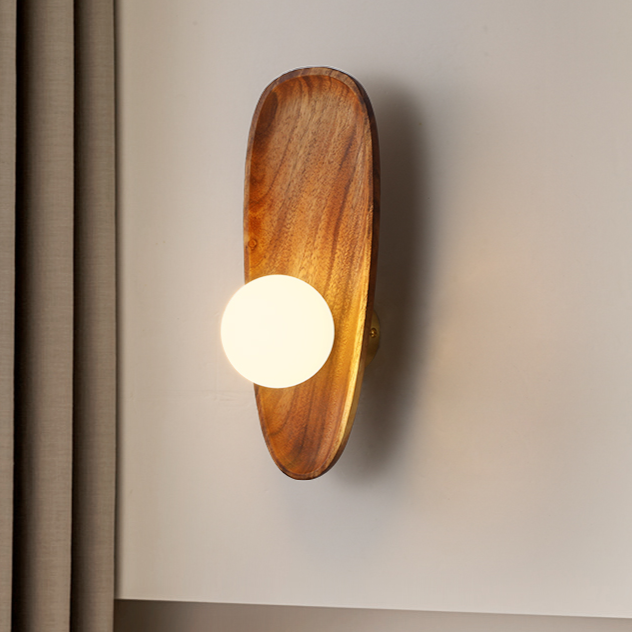 Japandi Wall Light | Warm Ambient Glow For Living Room Bedroom Hallway
