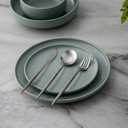 Modern Flatware Set | Sleek Metal Tableware Utensils