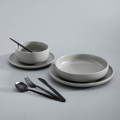 Modern Flatware Set | Sleek Metal Tableware Utensils