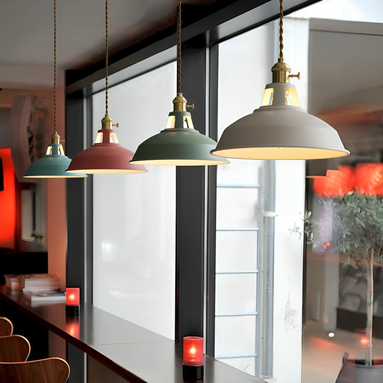 Industrial Pendant Light For Dining Table & Kitchen Island