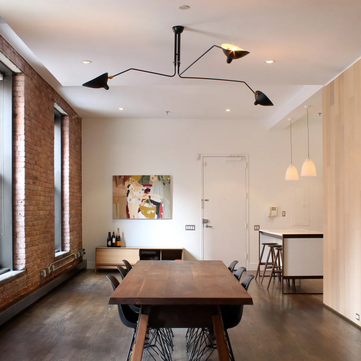 Adjustable Arm Ceiling Light | Statement Lighting