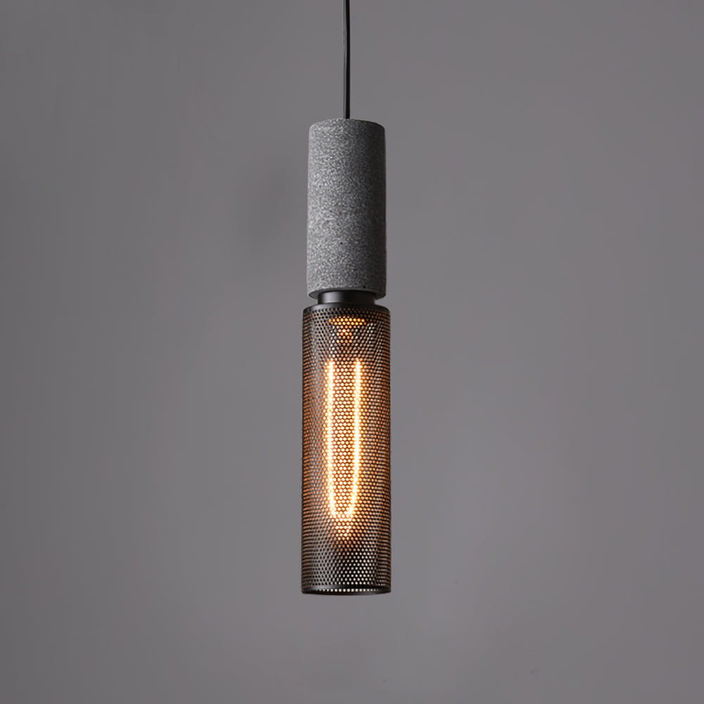 Industrial Cylinder Pendant Light