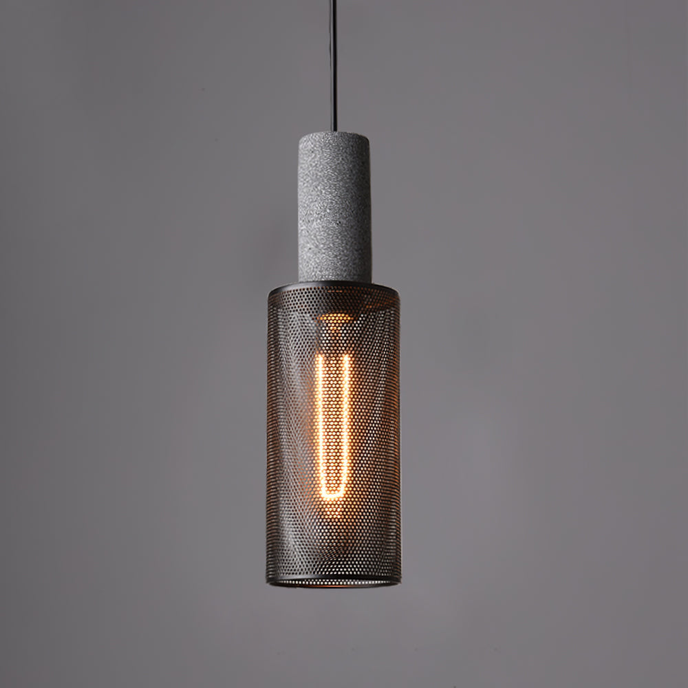 Industrial Cylinder Pendant Light