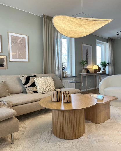 Japandi Cloud Pendant Light | Soft Floating Shade