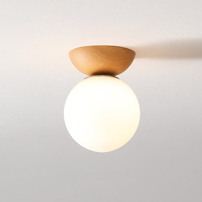 Globe Ceiling Light | Modern Flush Mount