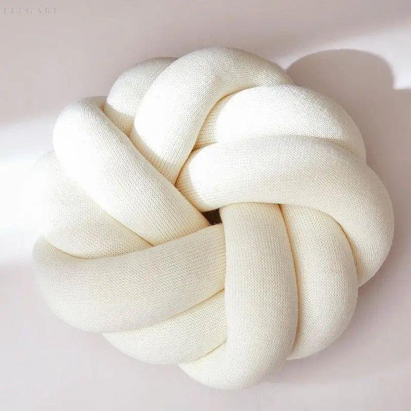 Knot Throw Pillow | Decorative Knotted Cushion