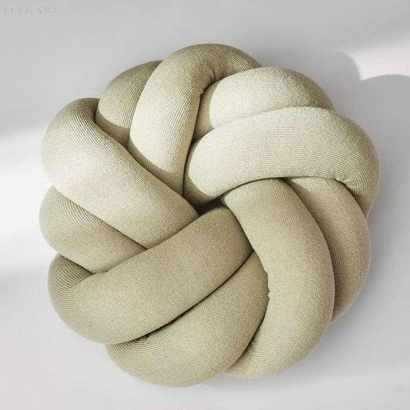 Knot Throw Pillow | Decorative Knotted Cushion