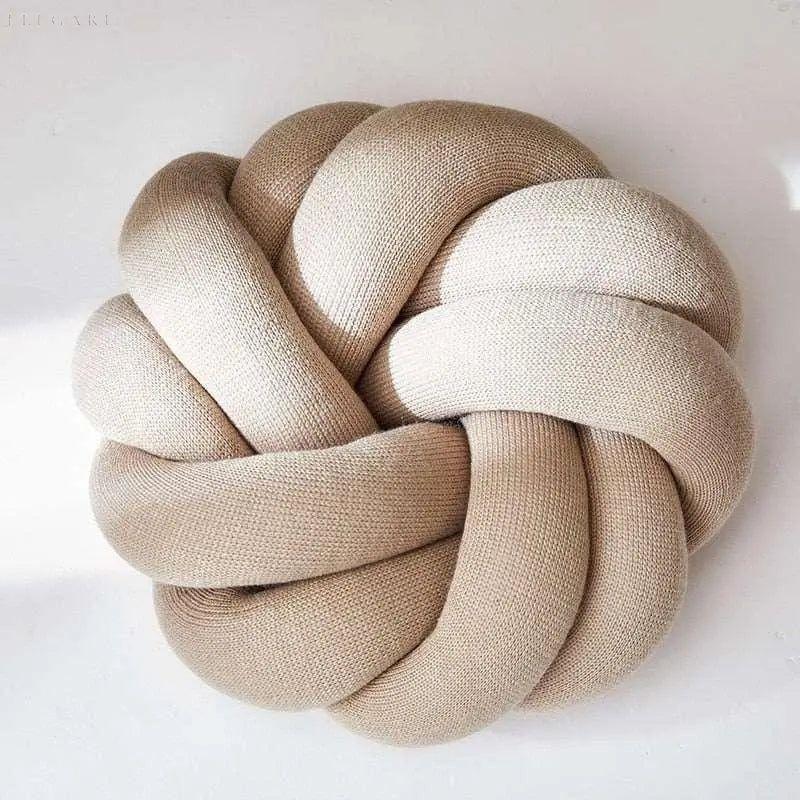 Knot Throw Pillow | Decorative Knotted Cushion