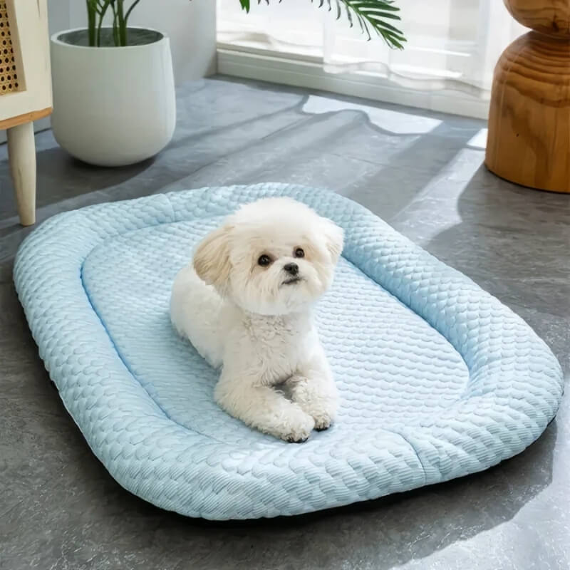 Cooling Dog Bed | Temperature Regulating Anti Slip Indoor Outdoor