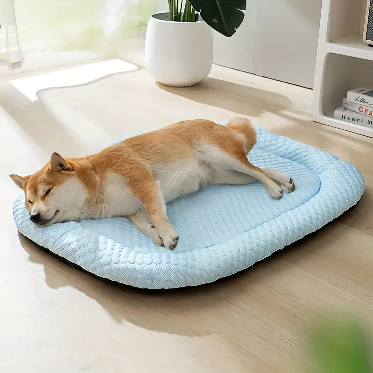 Cooling Dog Bed | Temperature Regulating Anti Slip Indoor Outdoor