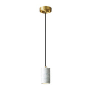 Modern Cylinder Pendant Ceiling Light LED | Minimalist Hanging Lamp For Kitchen Dining Room Bedroom