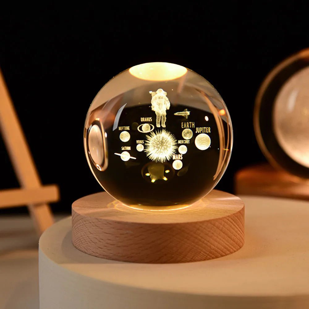 Solar System Globe | Decorative Desk Ornament