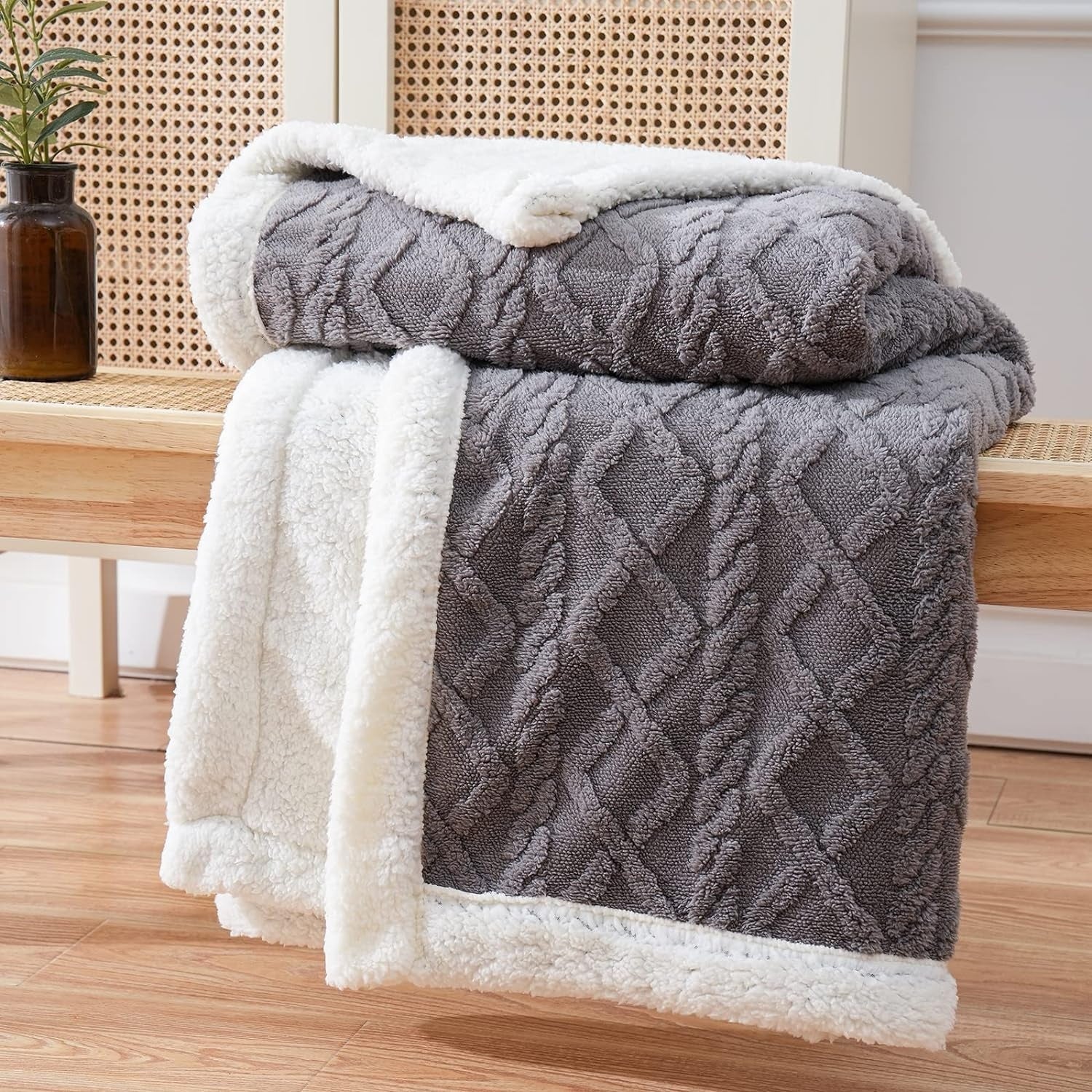 Throw Blanket | Warm Reversible
