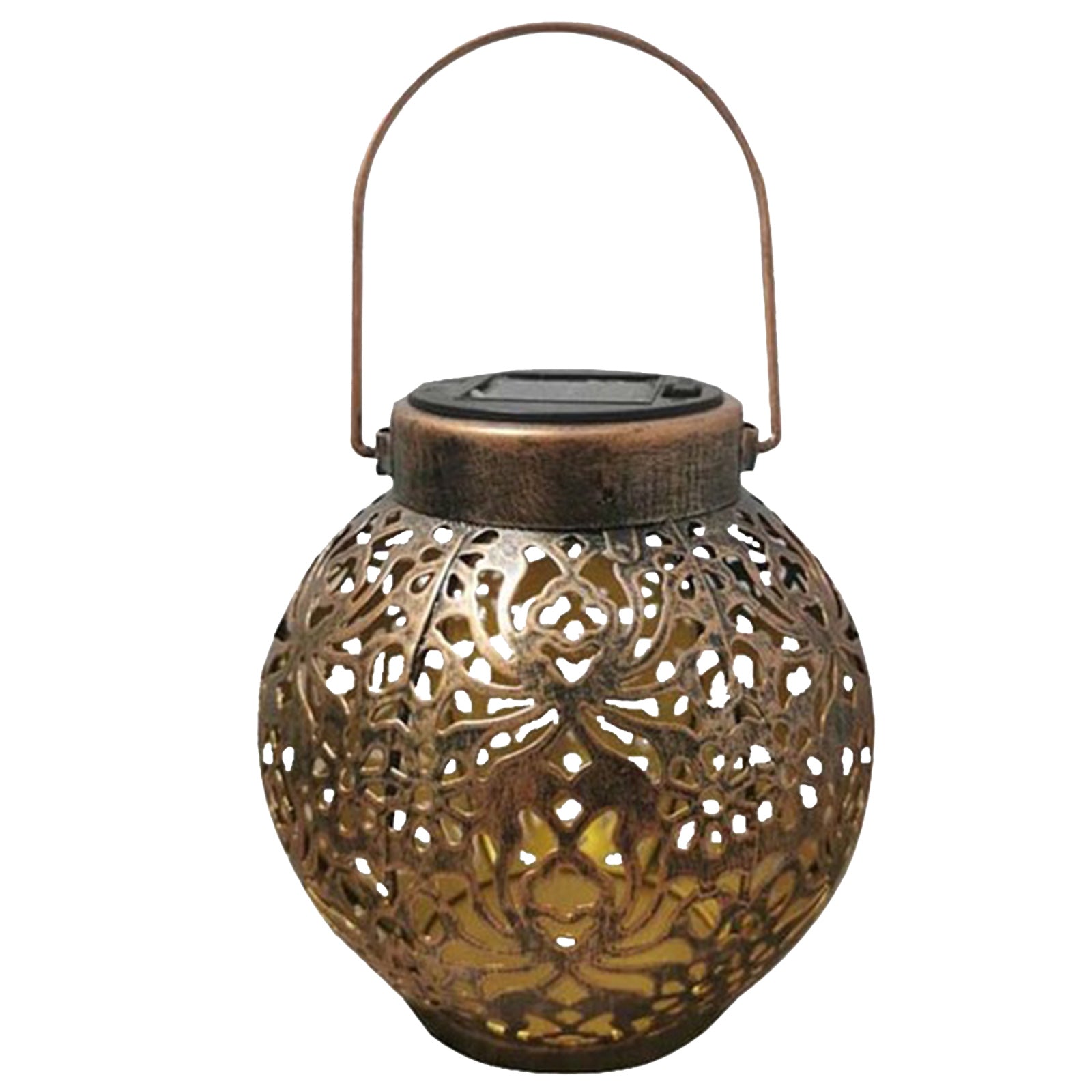 Solar Hanging Lantern | Outdoor LED Decorative Pattern Light