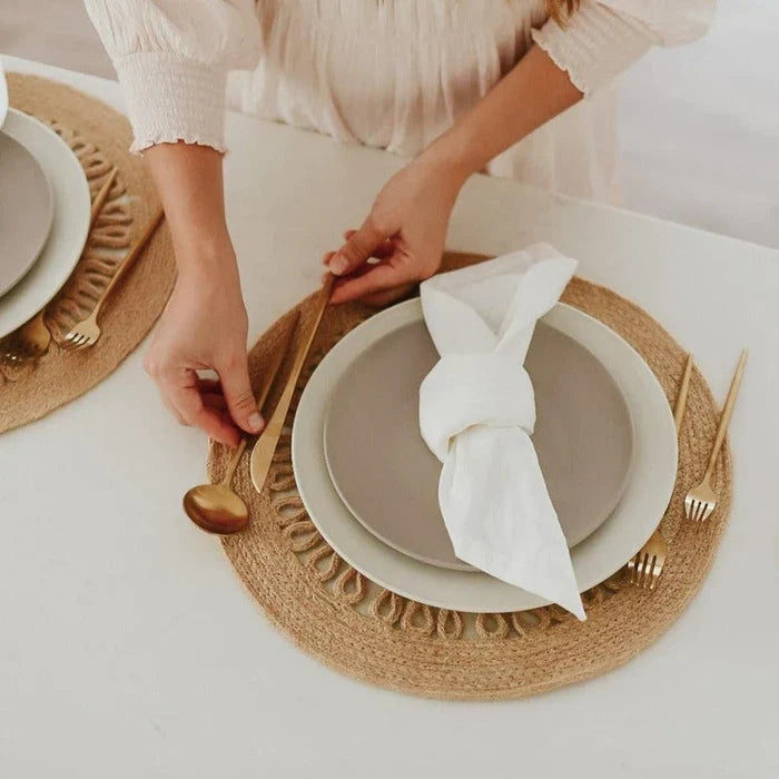 Modern Flatware Set | Sleek Metal Tableware Utensils