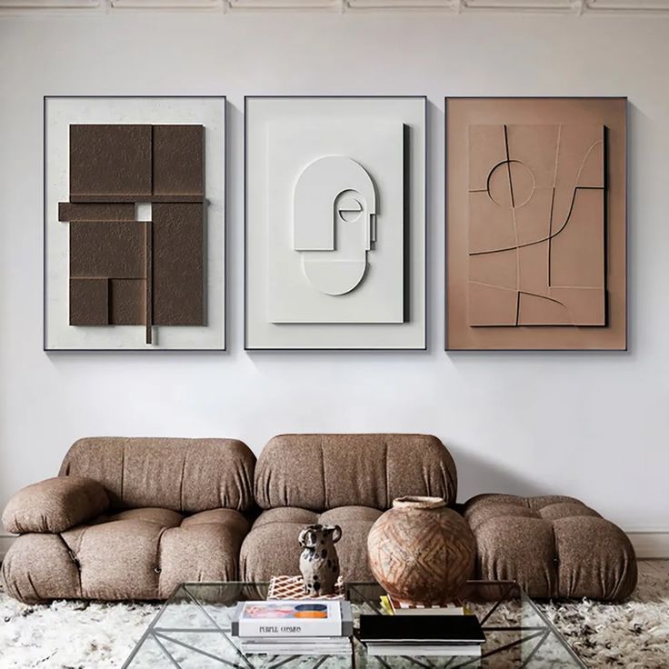 Minimalist Wall Art | Nordic Abstract 3D Canvas