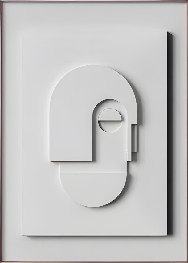 Minimalist Wall Art | Nordic Abstract 3D Canvas