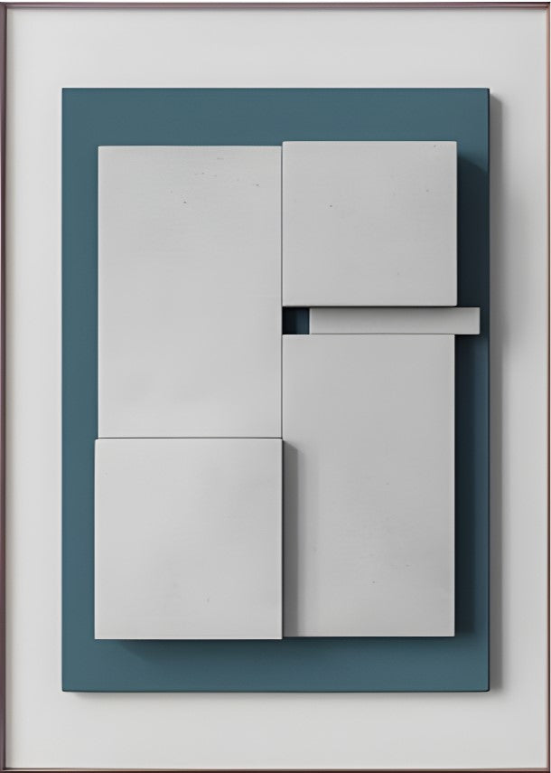 Minimalist Wall Art | Nordic Abstract 3D Canvas