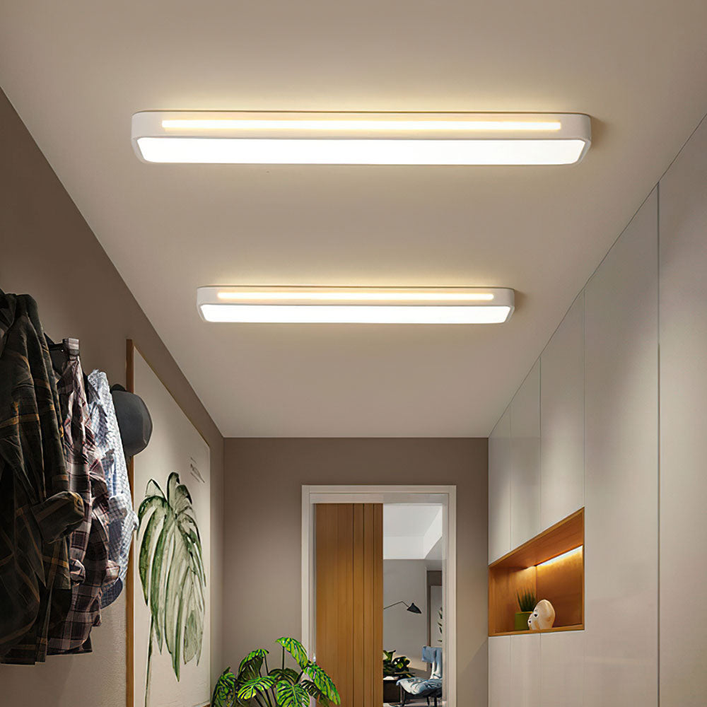 Rectangular Ceiling Light | Flush Mount