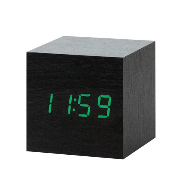 Digital Alarm Clock | Minimalist LED Bedside Clock
