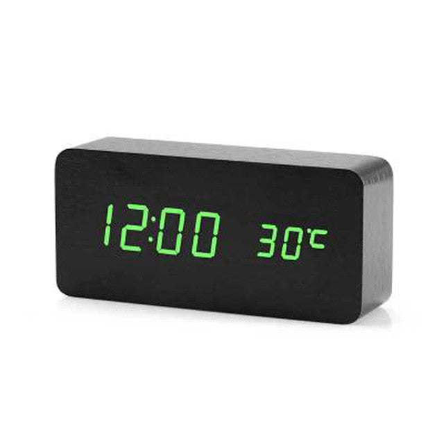 Digital Alarm Clock | Minimalist LED Bedside Clock