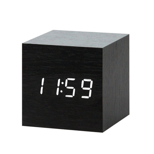 Digital Alarm Clock | Minimalist LED Bedside Clock