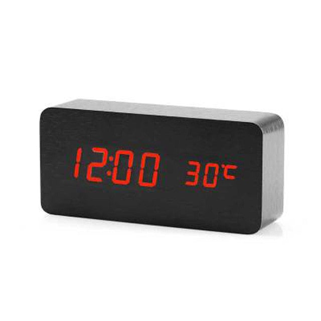 Digital Alarm Clock | Minimalist LED Bedside Clock