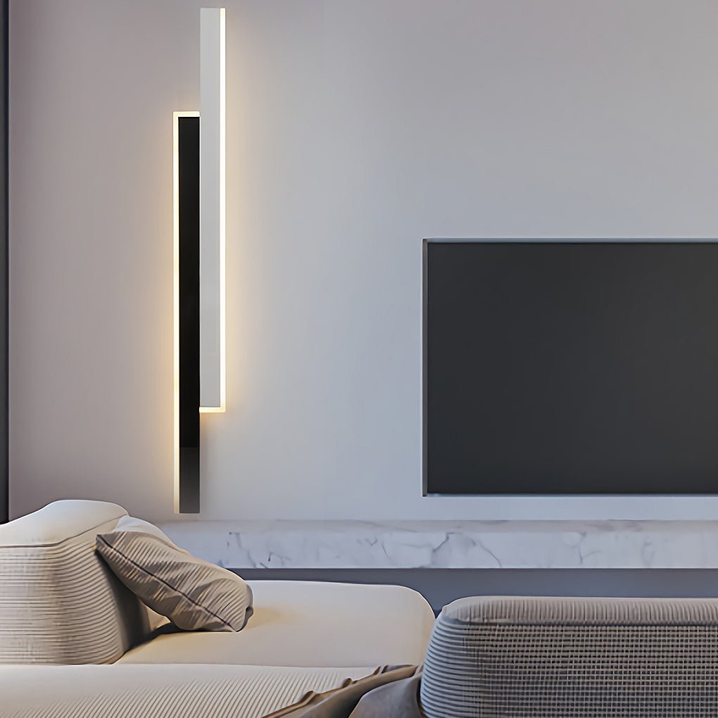 Double Long Wall Light | Modern Vertical Bar Sconce For Living Room Bedroom Bathroom