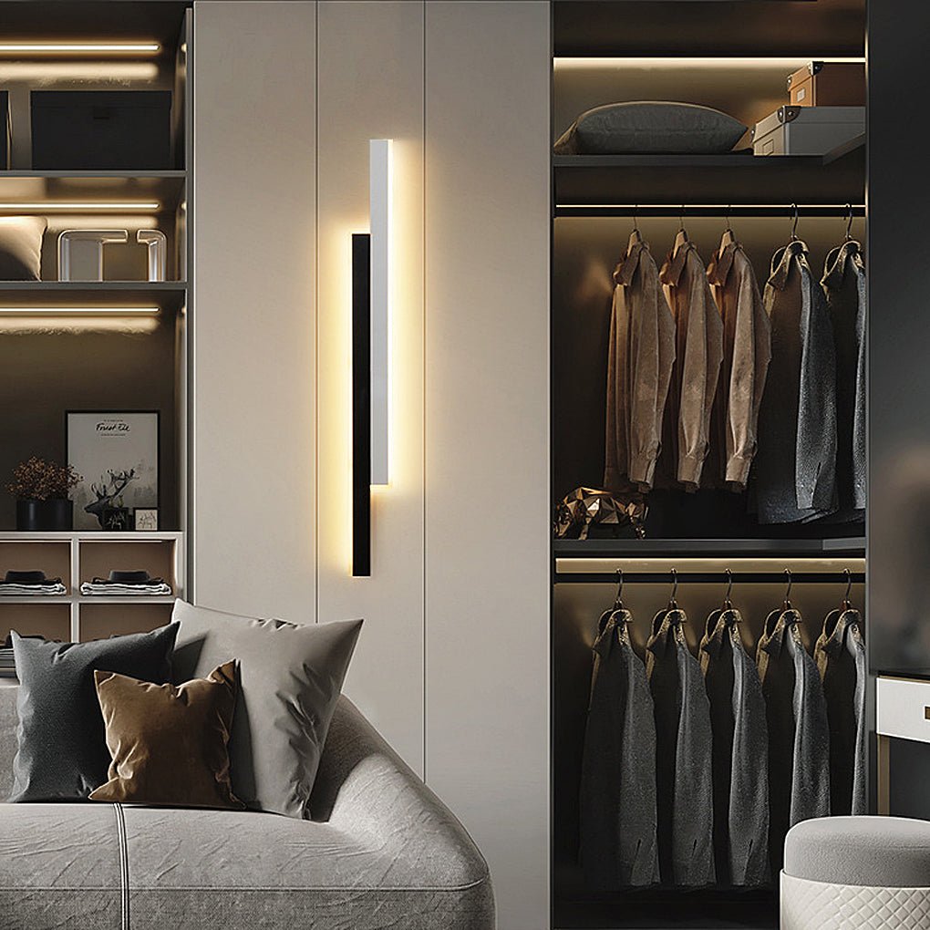 Double Long Wall Light | Modern Vertical Bar Sconce For Living Room Bedroom Bathroom