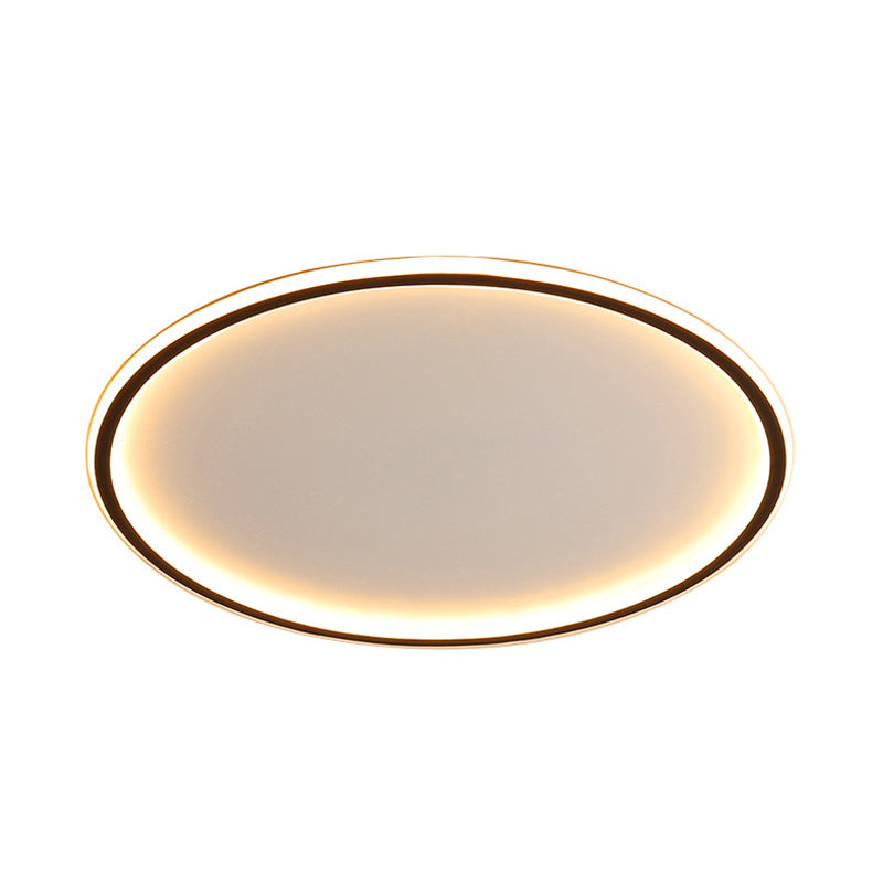 Round Halo Ceiling Light | Modern Flush Mount