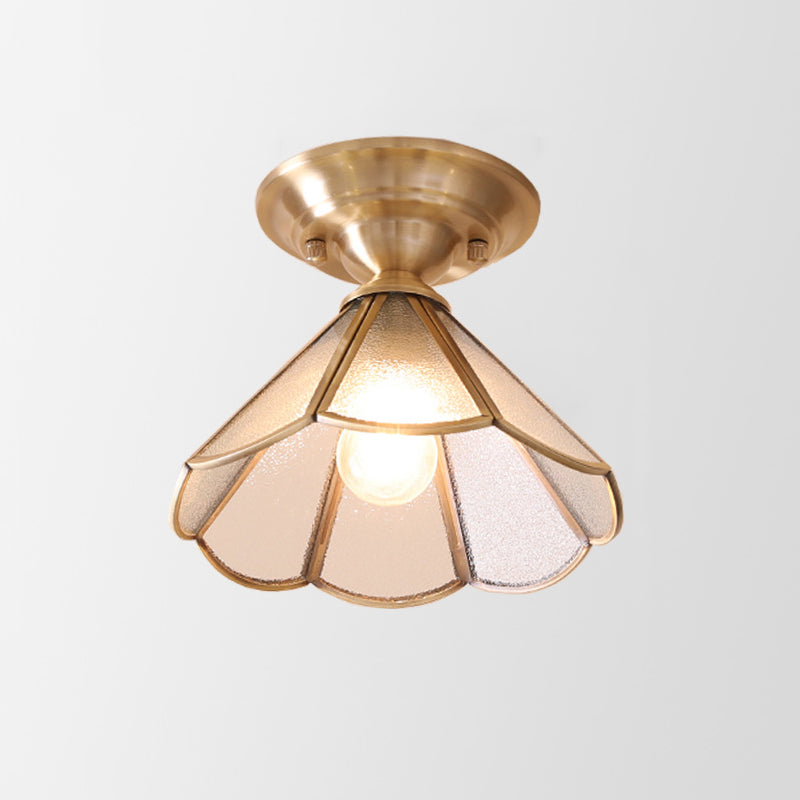 Classic Semi Flush Ceiling Light | Warm Ambient Lighting