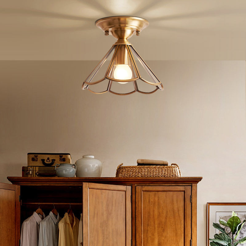 Classic Semi Flush Ceiling Light | Warm Ambient Lighting