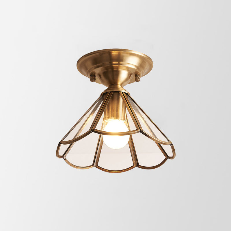 Classic Semi Flush Ceiling Light | Warm Ambient Lighting