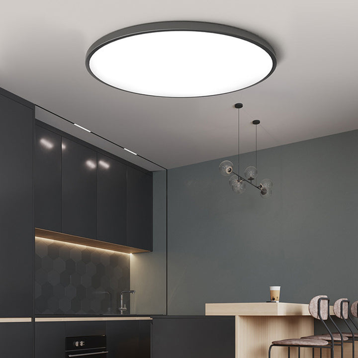 Ultra Thin LED Ceiling Light | Minimalist Round Flush Mount