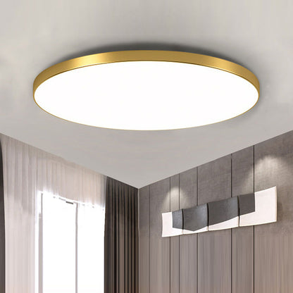 Ultra Thin LED Ceiling Light | Minimalist Round Flush Mount