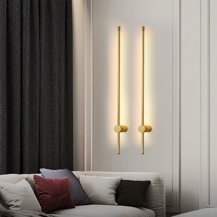 Minimalist Bar Wall Light | Modern Ambient Lighting For Living Room Bedroom Hallway
