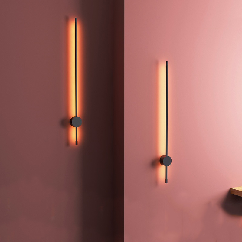 Minimalist Bar Wall Light | Modern Ambient Lighting For Living Room Bedroom Hallway