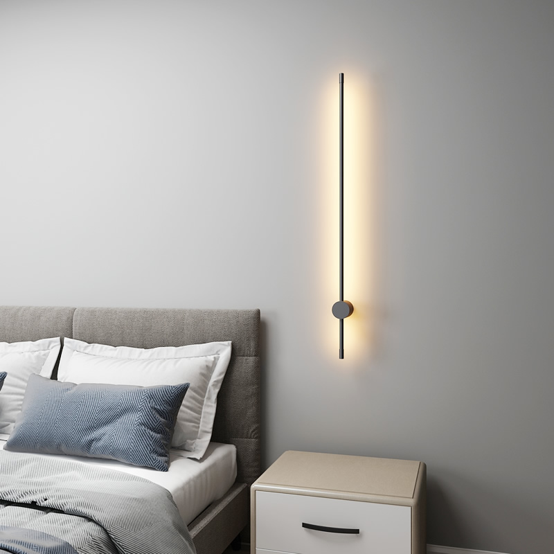 Minimalist Bar Wall Light | Modern Ambient Lighting For Living Room Bedroom Hallway